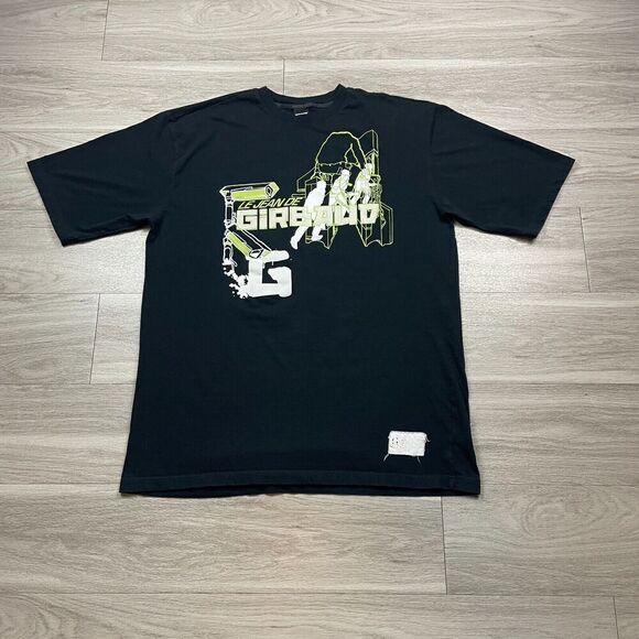 Vintage Shirt Mens Extra Large Black Marithe Francois Girbaud 90s Hip Hop - Picture 1 of 9